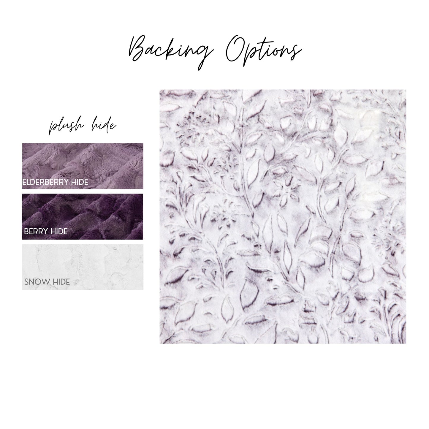 Poppy Minky Blanket, Adult Minky Blanket