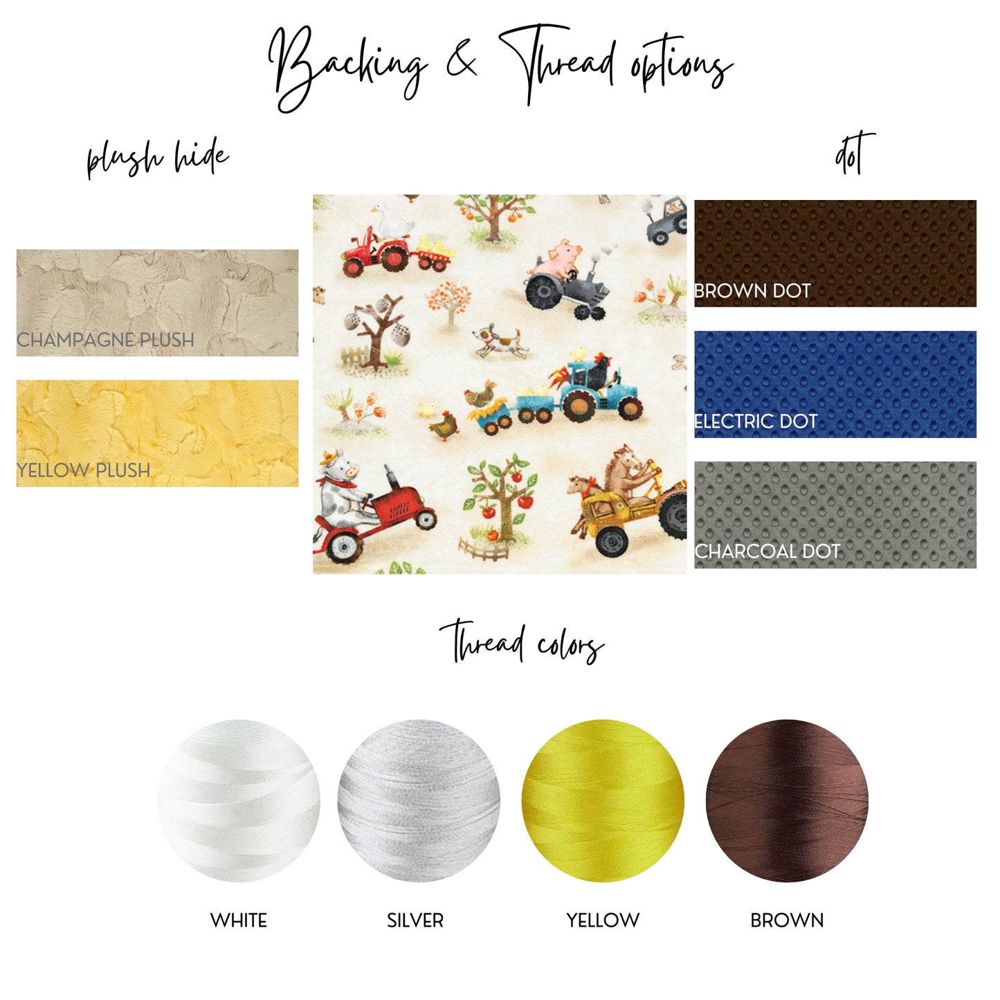 Funny Farm Friends Luxury Minky Blanket