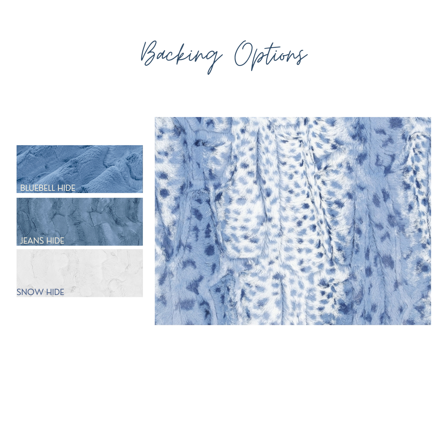 Bluebell Fawn Minky Blanket, Adult Blanket