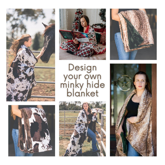 Design Your Own Minky Hide Blanket