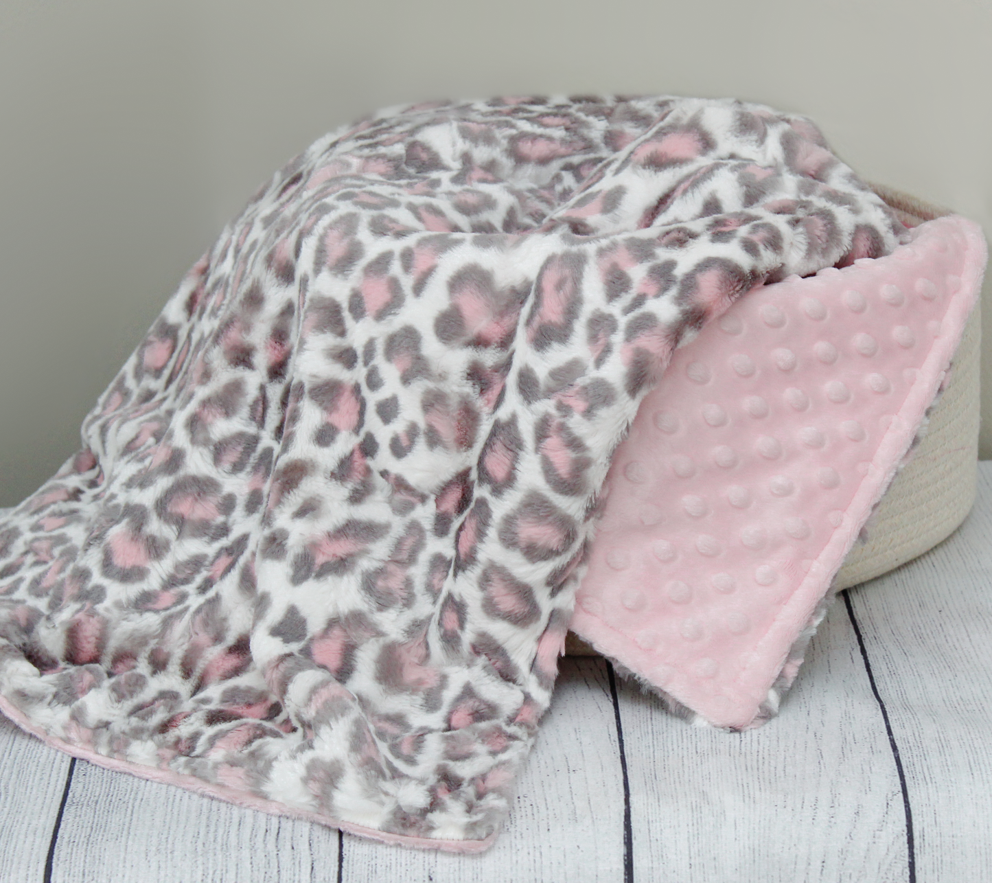 Blush Cuddle Dimple Minky