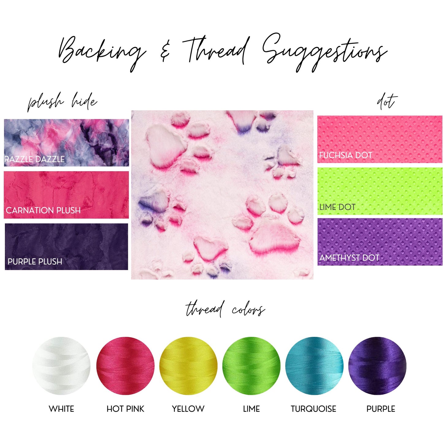 Personalized Pet Blanket, Razzle Dazzle Paws Minky Blanket