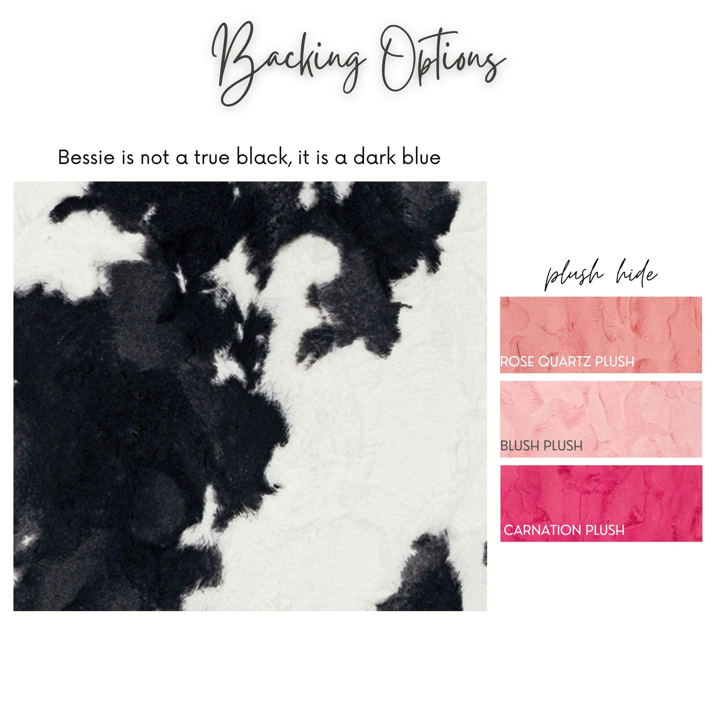 Adult Cow Minky Blanket