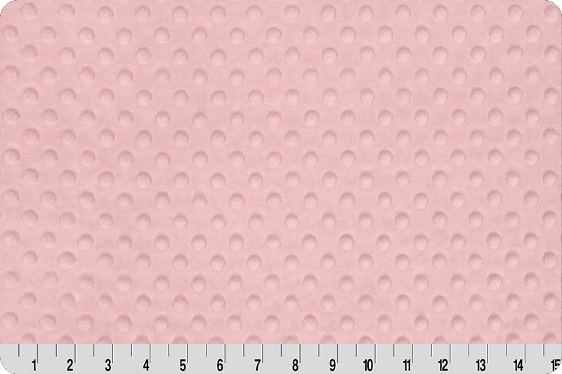 Blush Cuddle Dimple Minky