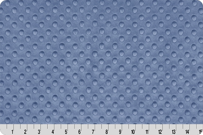 Denim Cuddle Dimple Minky from Shannon Fabrics