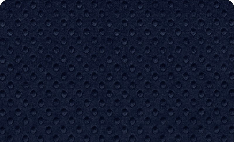 Navy Cuddle Dimple Minky