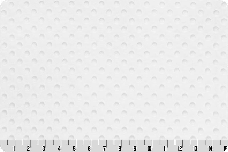 Snow Cuddle Dimple Minky