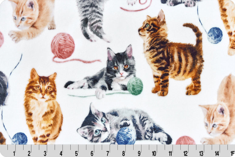 Cat Nip Digital Cuddle Multi Minky