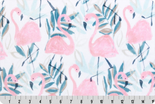 Flock Party Digital Cuddle Spruce - Shannon Fabrics