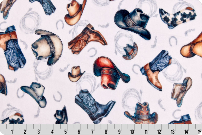 Gone Country Digital Cuddle Woodland Fabric From Shannon Fabrics