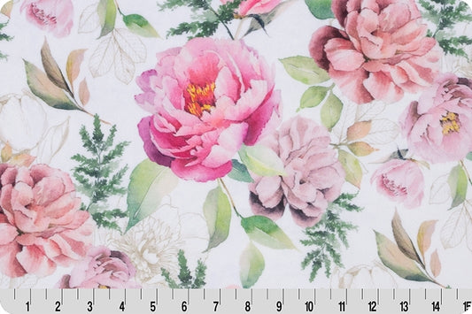 Rite of Spring Digital Cuddle Multi Elderberry Minky