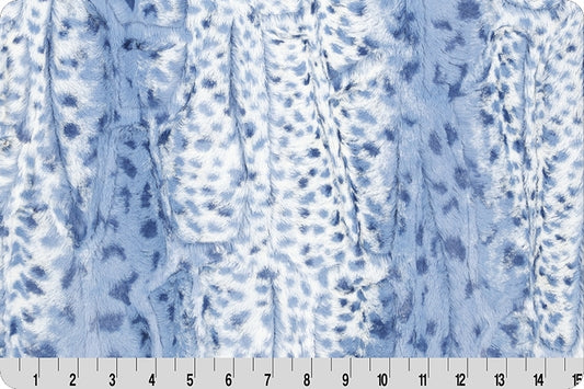 Luxe Cuddle Bluebell Fawn Minky