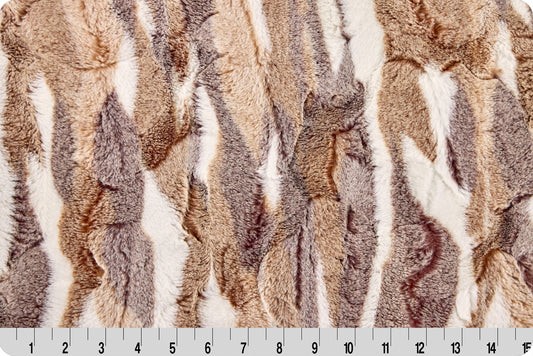 Luxe Cuddle Minky Hide Luxe Cuddle Frosted Himalayan Autumn