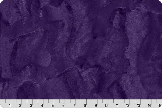 Purple Luxe Cuddle Minky Hide
