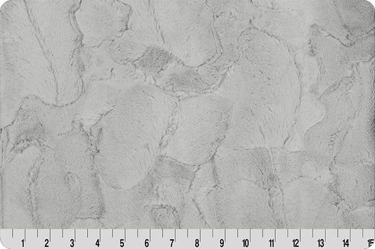 Silver Luxe Cuddle Minky Hide