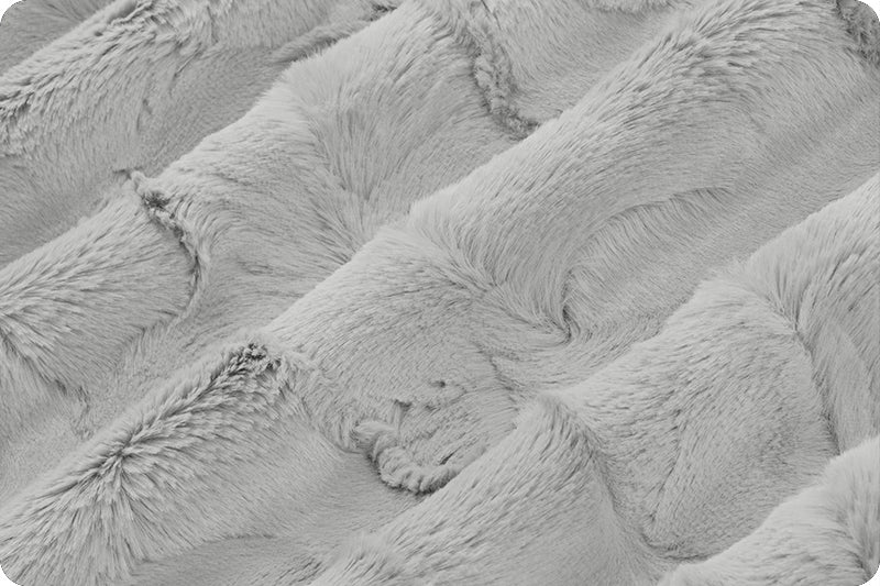 Silver Luxe Cuddle Minky Hide