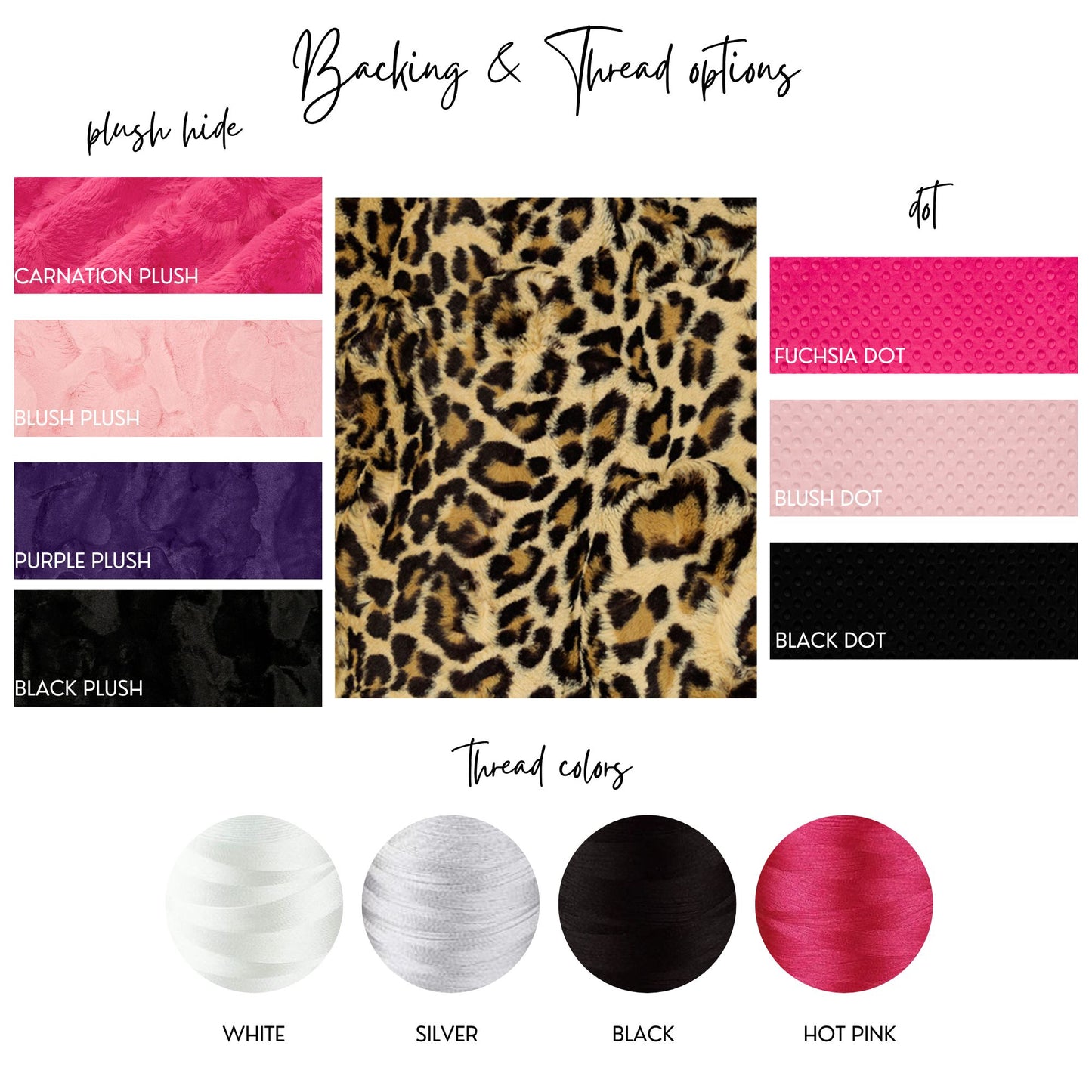 Leopard Minky Blanket, Personalized Dog Blanket