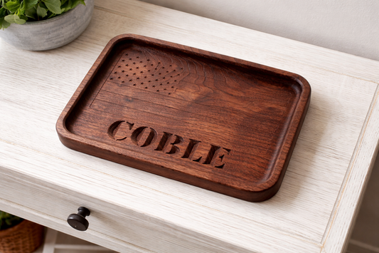 Coble Walnut Valet Tray