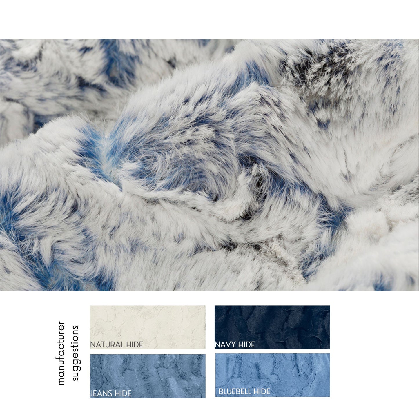 Blue Snowy Owl Adult Blanket