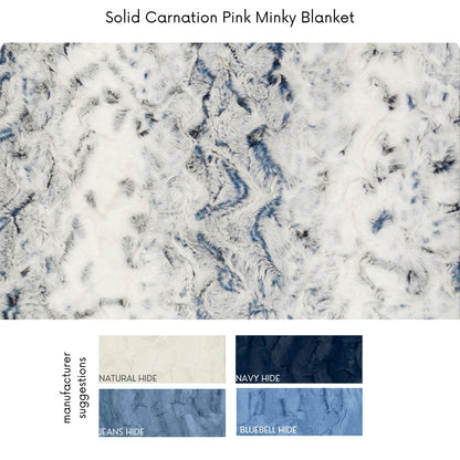 Blue Snowy Owl Adult Blanket