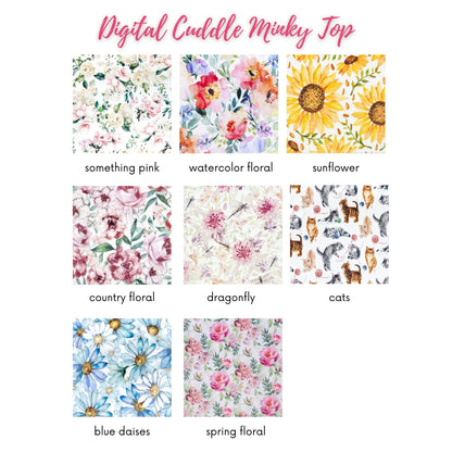Custom Design Your Own Luxury Digital Cuddle Minky Blanket