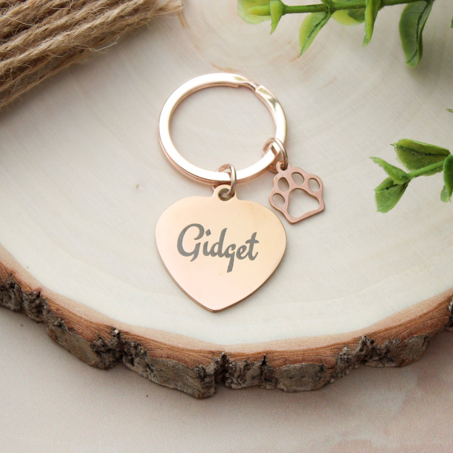 Personalized Dog & Cat Name Keychain | Custom Stainless Steel Pet Name Keychain | Pet Parent Gift | Dog Mom Accessory | Cat Lover Gift