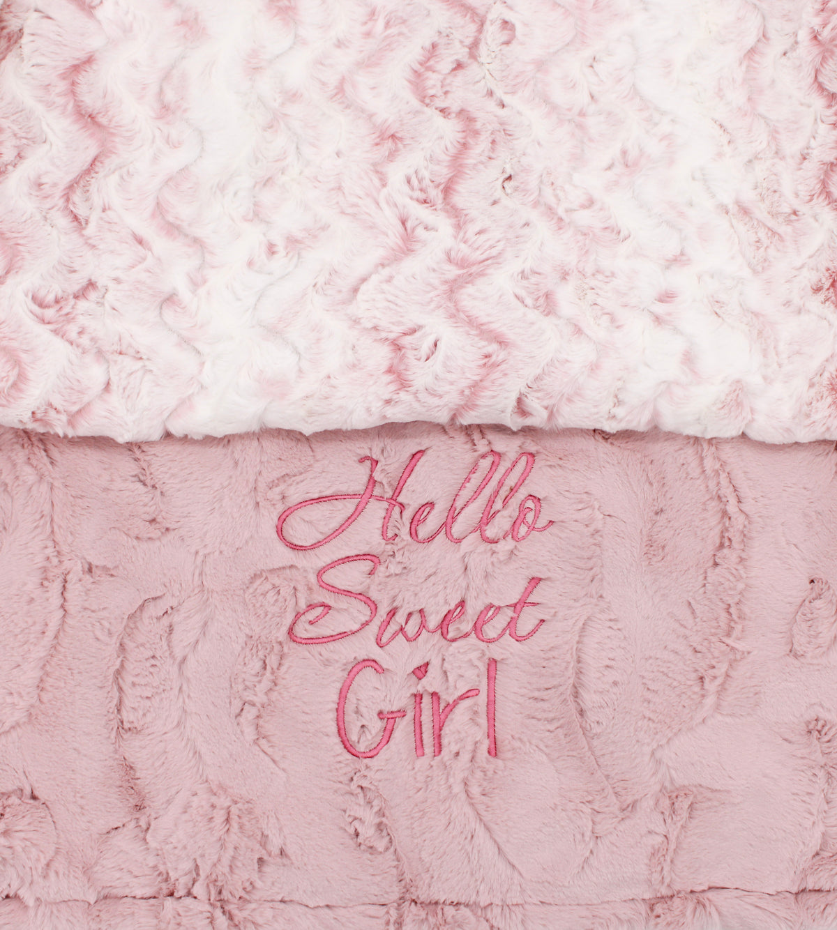 Soft Pink Owl Baby Blanket for Baby Shower Gift | Personalized Minky Keepsake