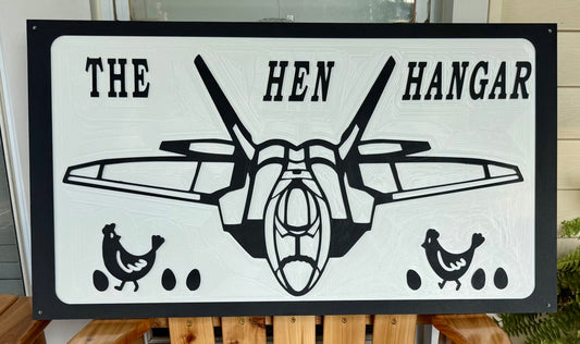Custom multi layered engraved plastic sign