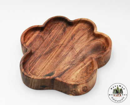 Monkey Pod Handcrafted Wood Tray
