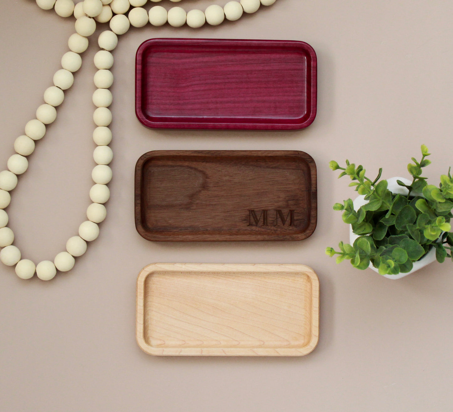 Custom Engraved Eyeglasses Tray, Rectangle Tray, Reading Glasses Tray, Your Choice