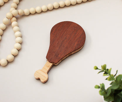 Turkey Leg Bamboo Bottle Opener