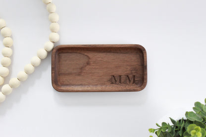 Custom Engraved Eyeglasses Tray, Rectangle Tray, Reading Glasses Tray, Your Choice