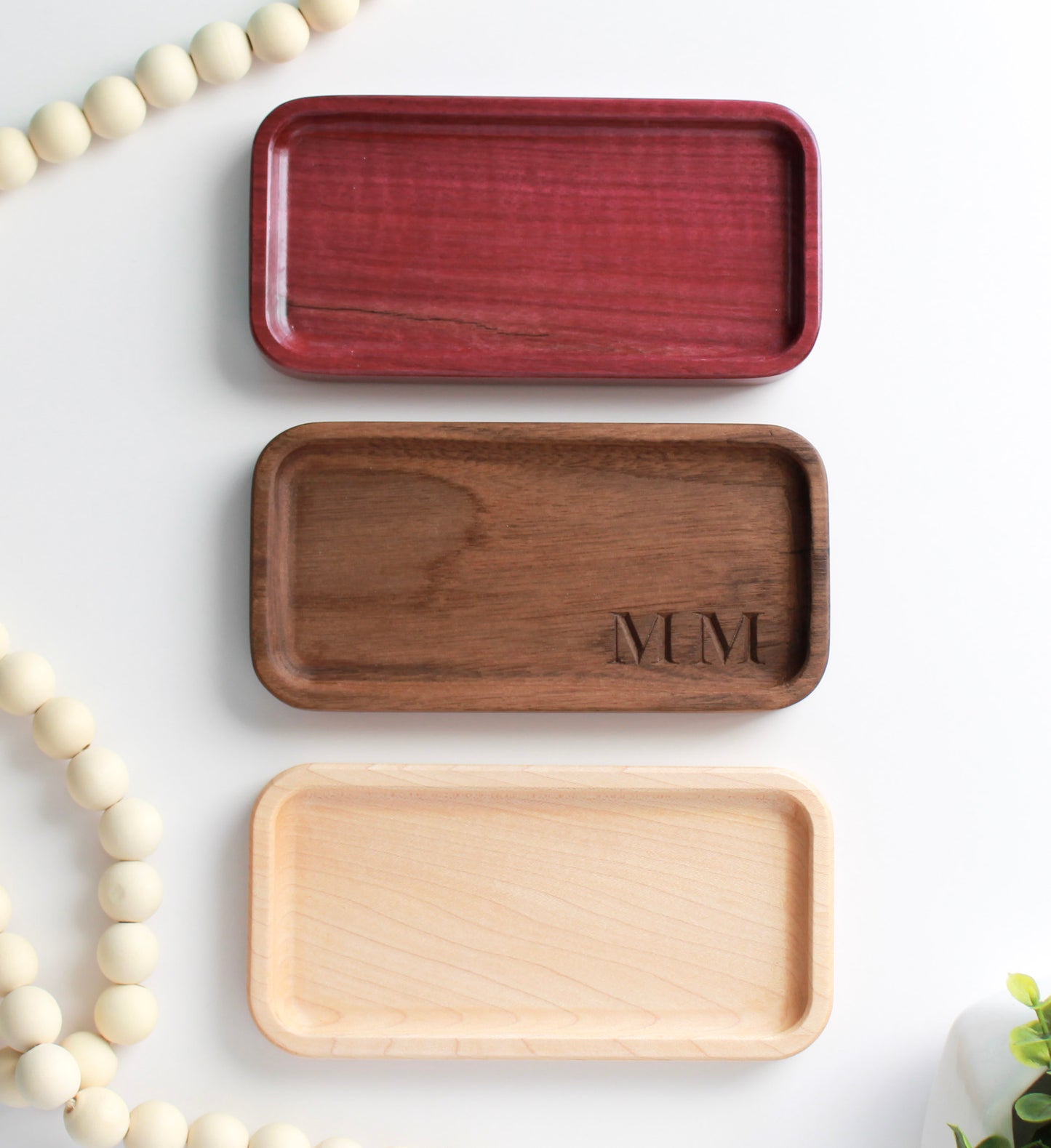 Custom Engraved Eyeglasses Tray, Rectangle Tray, Reading Glasses Tray, Your Choice