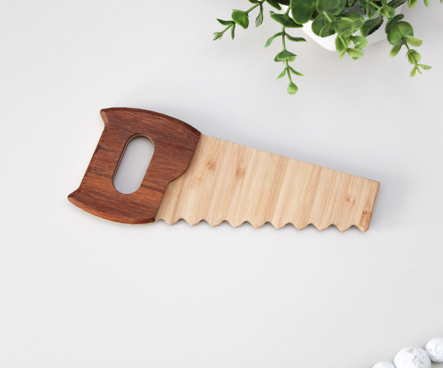 Hand Saw Bamboo Bottle Opener, Wooden Beer Opener, Gift for Woodworkers and Carpenters