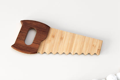 Hand Saw Bamboo Bottle Opener, Wooden Beer Opener, Gift for Woodworkers and Carpenters
