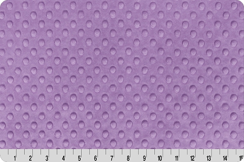 Lilac Cuddle® Dimple Minky Fabric by Shannon Fabrics