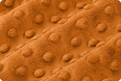 Rust Cuddle Dimple Minky
