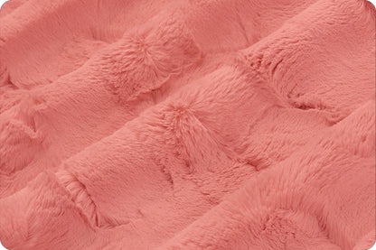 Coral Luxe Cuddle Minky Hide
